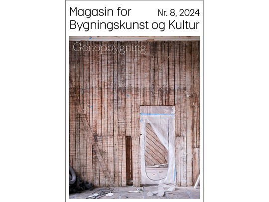 Forside - magasin for bygningskultur nr. 8